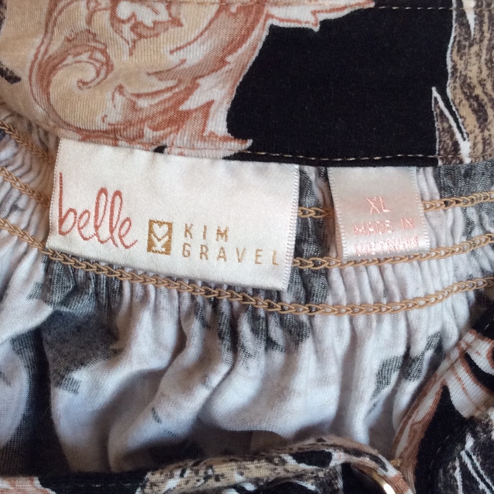 Smock Style Blouse - Picture 5 of 5